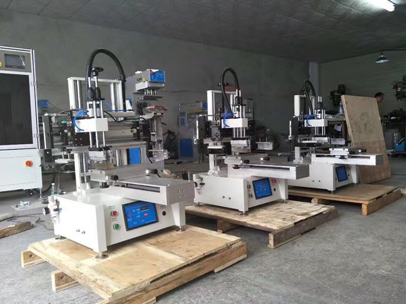 Slide Tabel Small Screen Printing Machine