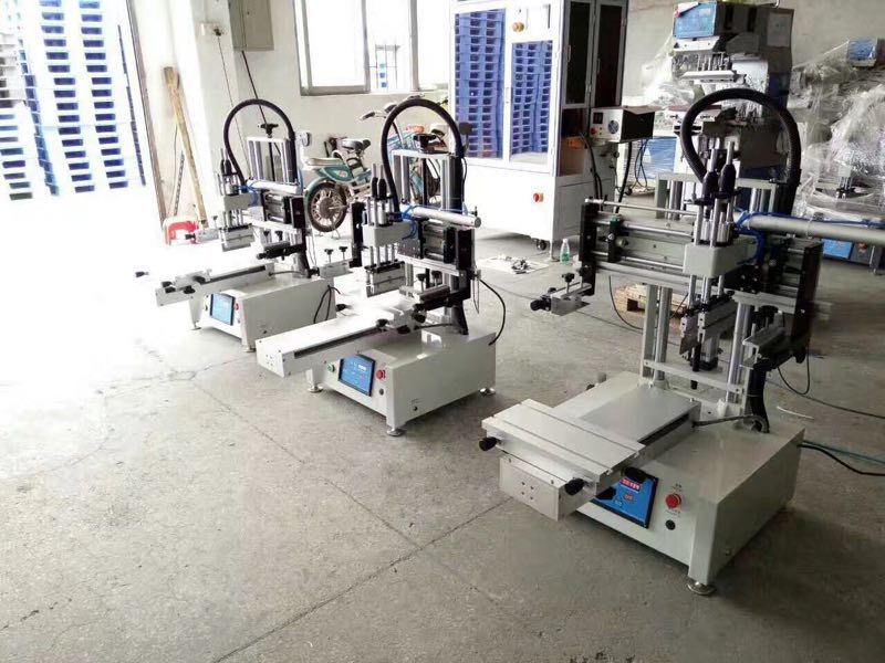 Slide Tabel Small Screen Printing Machine