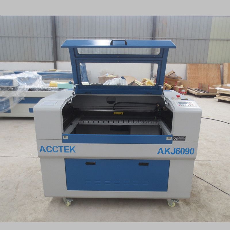 ACCTEK small business home made laser machine cnc 6090 9060 co2 laser cutting engraving machine