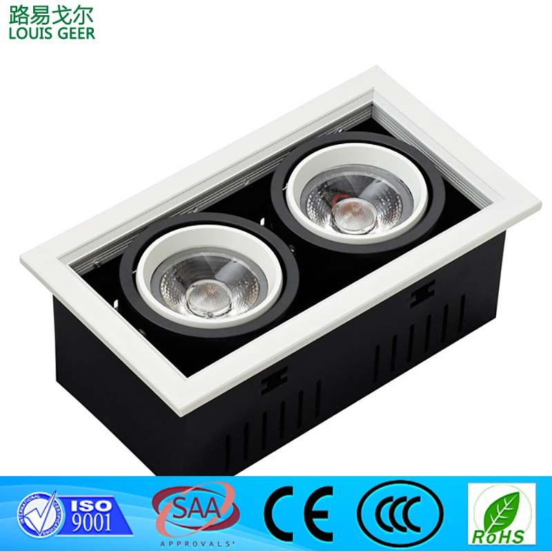 5w,10w,20w,30w china direct led grille light for retail lighting solution