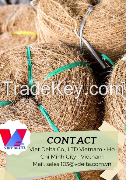 COCONUT FIBER COIR - COCONUT FIBER, COCONUT PEAT, COCONUT COIR, COCOFIBER - HIGH QUALITY - COMPETITIVE PRICE