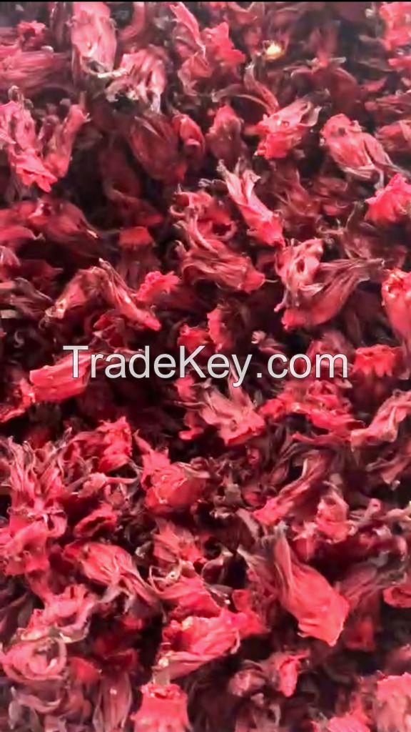 Wholesale Vietnamese dried hibiscus flower all natural in bulk quantity with low price