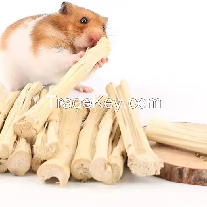 High Quality Dried Sugarcane Sticks: Safe For Pets/ Sweet Sugarcane Chew Toy For Small Animals