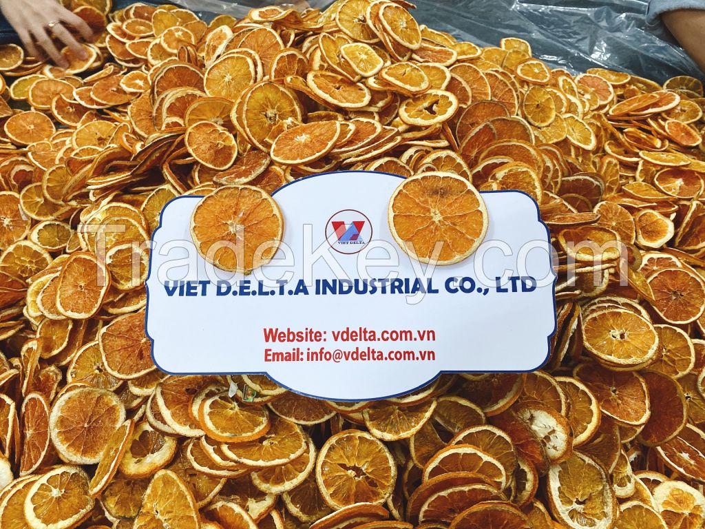 Dry Fruits Low Cheap Wholesale Dried Orange Slices for Tea Drinking - Heathy Product From Vietnam - Natural Flavor