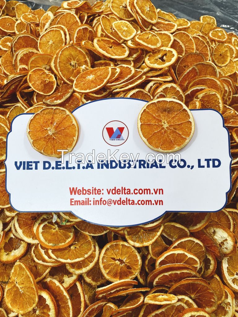 Dry Fruits Low Cheap Wholesale Dried Orange Slices for Tea Drinking - Heathy Product From Vietnam - Natural Flavor