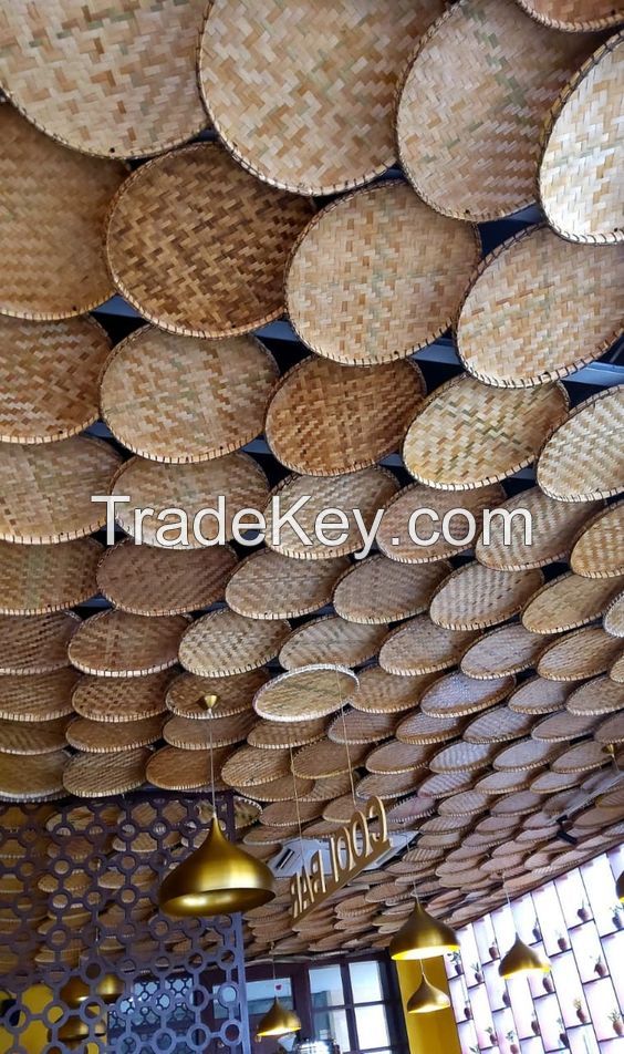 LUXURY BAMBOO CEILING IN NATURAL BAMBOO MATERIAL/ DECORATE YOUR H MESATY