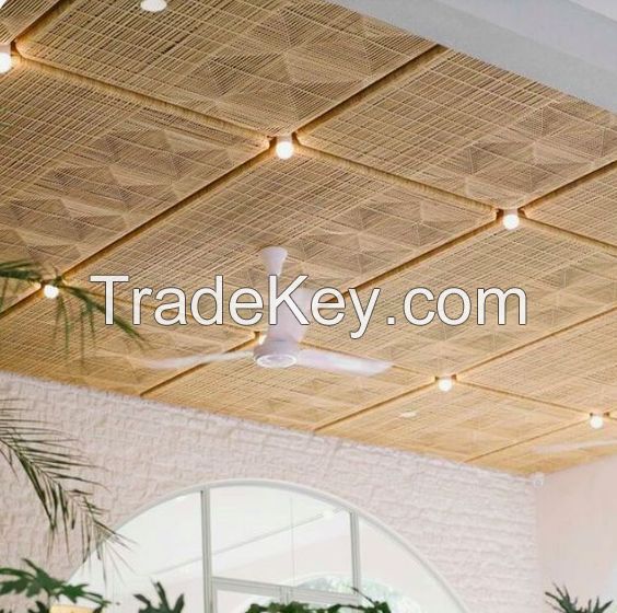 NATURAL MATERIAL BAMBOO/ BAMBOO CEILING FROM VIETNAM/ Enhance the architecture of the room space