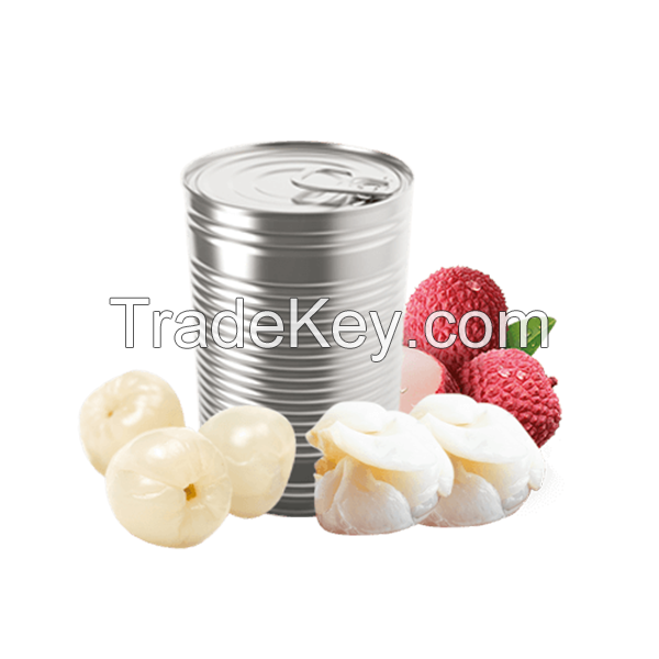 SWEET CANNED LYCHEE/ 100% NATURAL LYCHEE/ BEST TROPICAL FRUIT FOR YOUR DRINKS