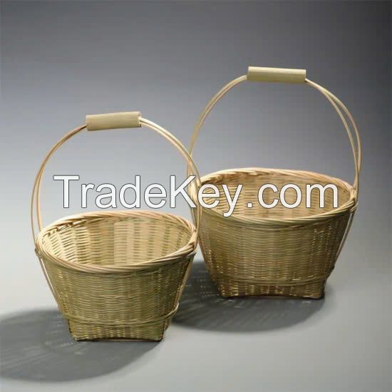 BAMBOO BASKET made in VIETNAM // BEST PRODUCT for STORAGE // VIETNAM HIGH QUALITY