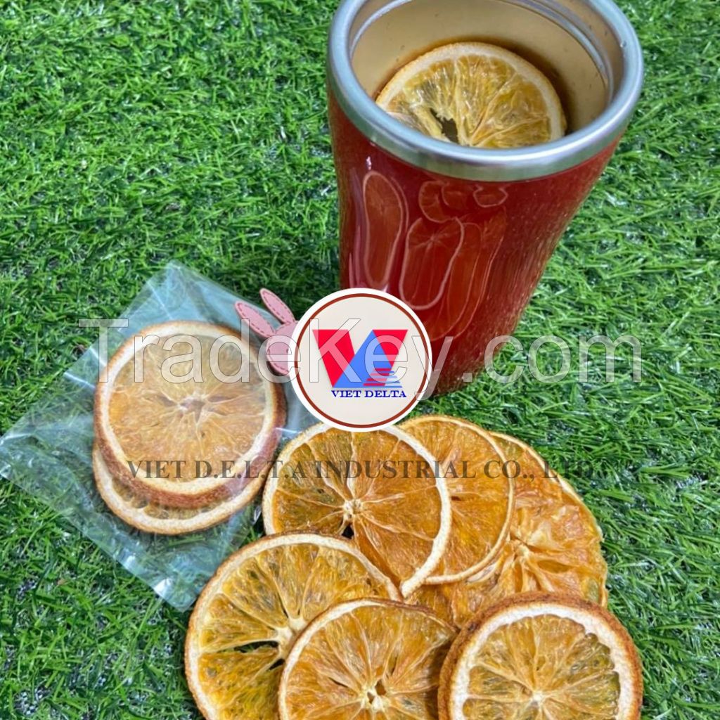 PREMIUM VIETNAM DRIED ORANGE FRUIT SLICES FOR BEAUTIFUL COCKTAIL AND DESSERT DECORATION