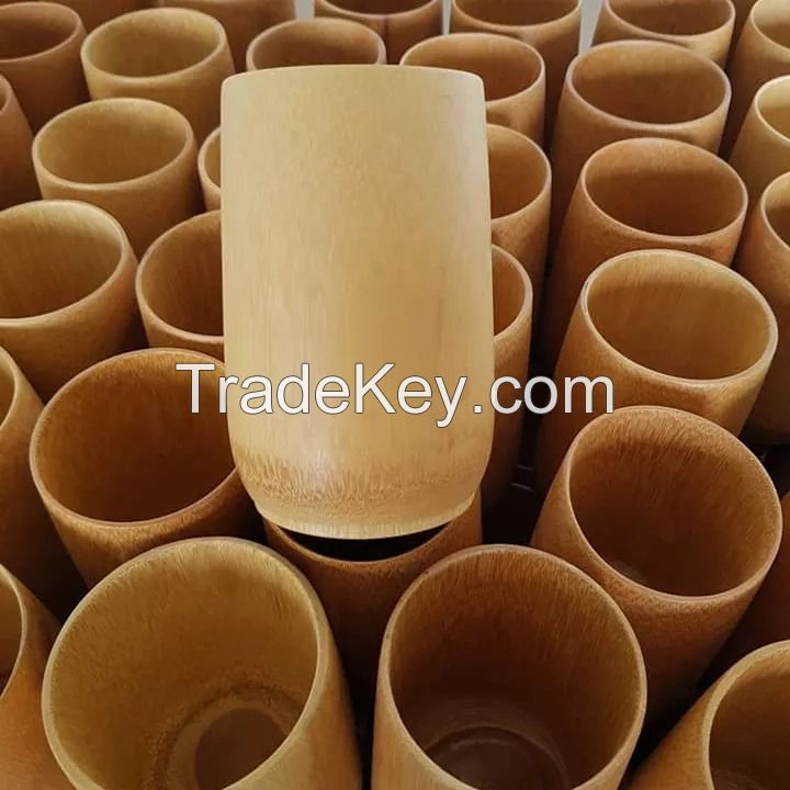 Eco - Friendly BAMBOO DRINKING CUPS made in VIETNAM with PREMIUM  QUALITY / REASONABLE PRICE