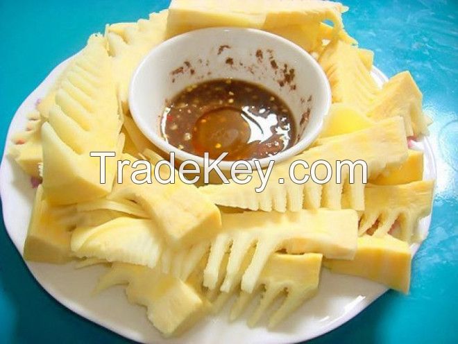 FRESH VIETNAMESE CANNED BAMBOO SHOOT NATURAL FLAVOR HEALTHY FOOD TOP VIETNAM QUALITY