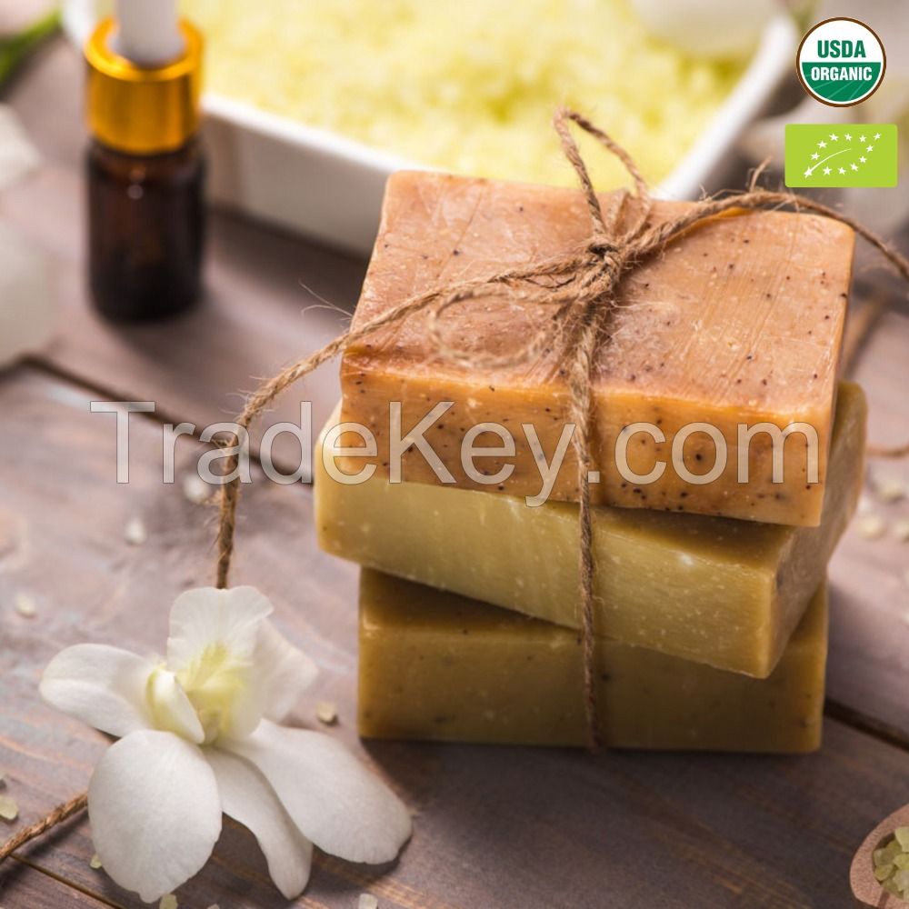 NATURAL SOAP COLLECTION - COCONUT, SACHA INCHI, SESAME SEED, AND SACHA BUTTER