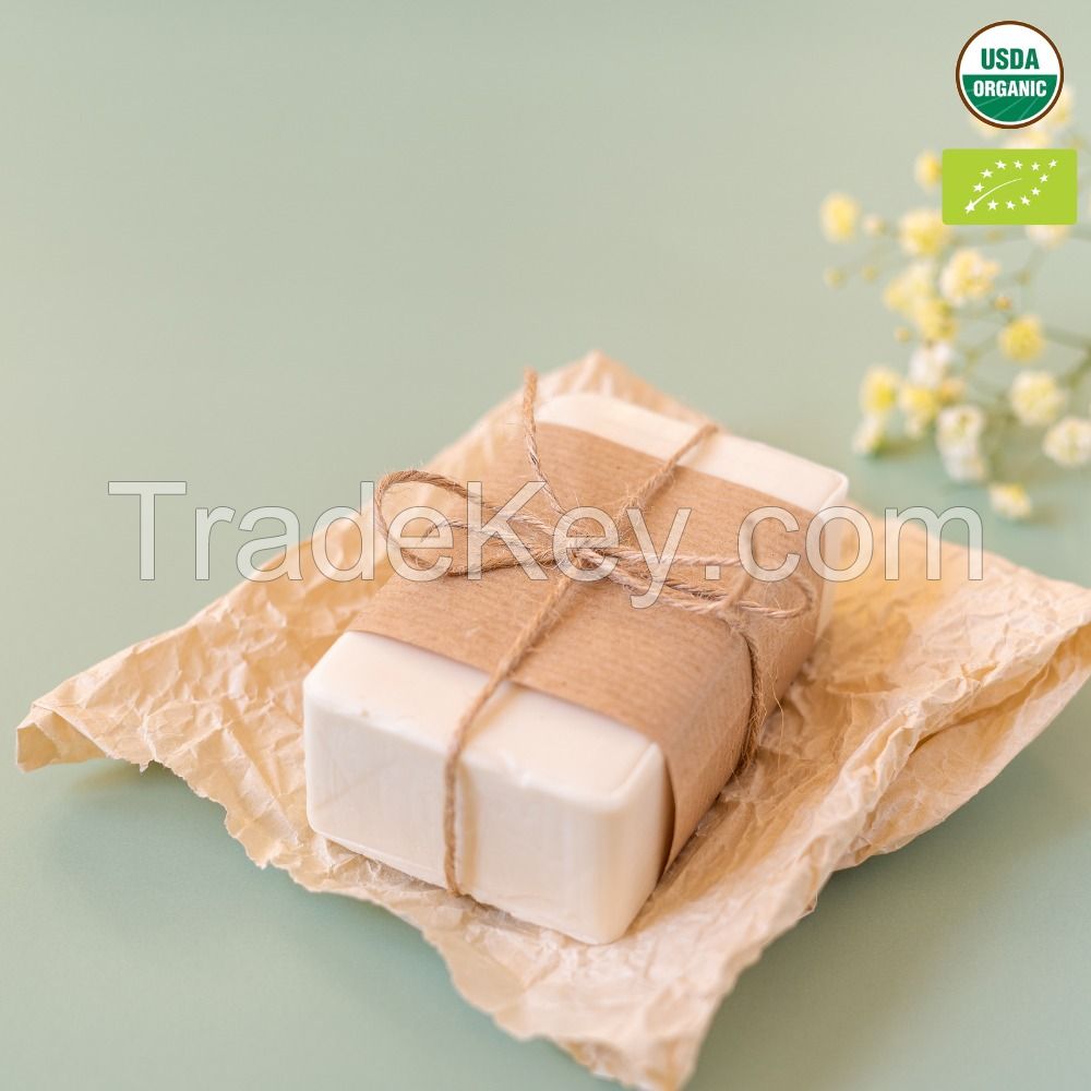 PREMIUM ORGANIC SOAP - COCONUT OIL, SACHA INCHI, SESAME SEED OIL, AND SACHA BUTTER SOAP 