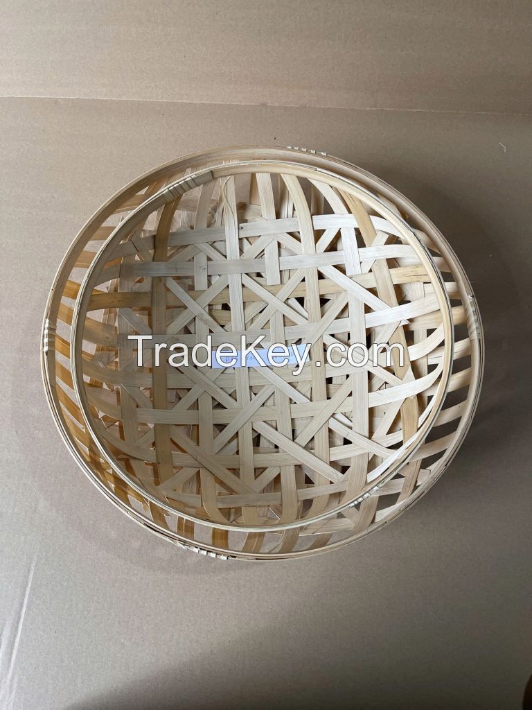 ECO-FRIENDLY BAMBOO RATTAN SERVING TRAY FOR TABLE DECORATION FROM VIETNAM FOR HOME AND RESTAURANT USE