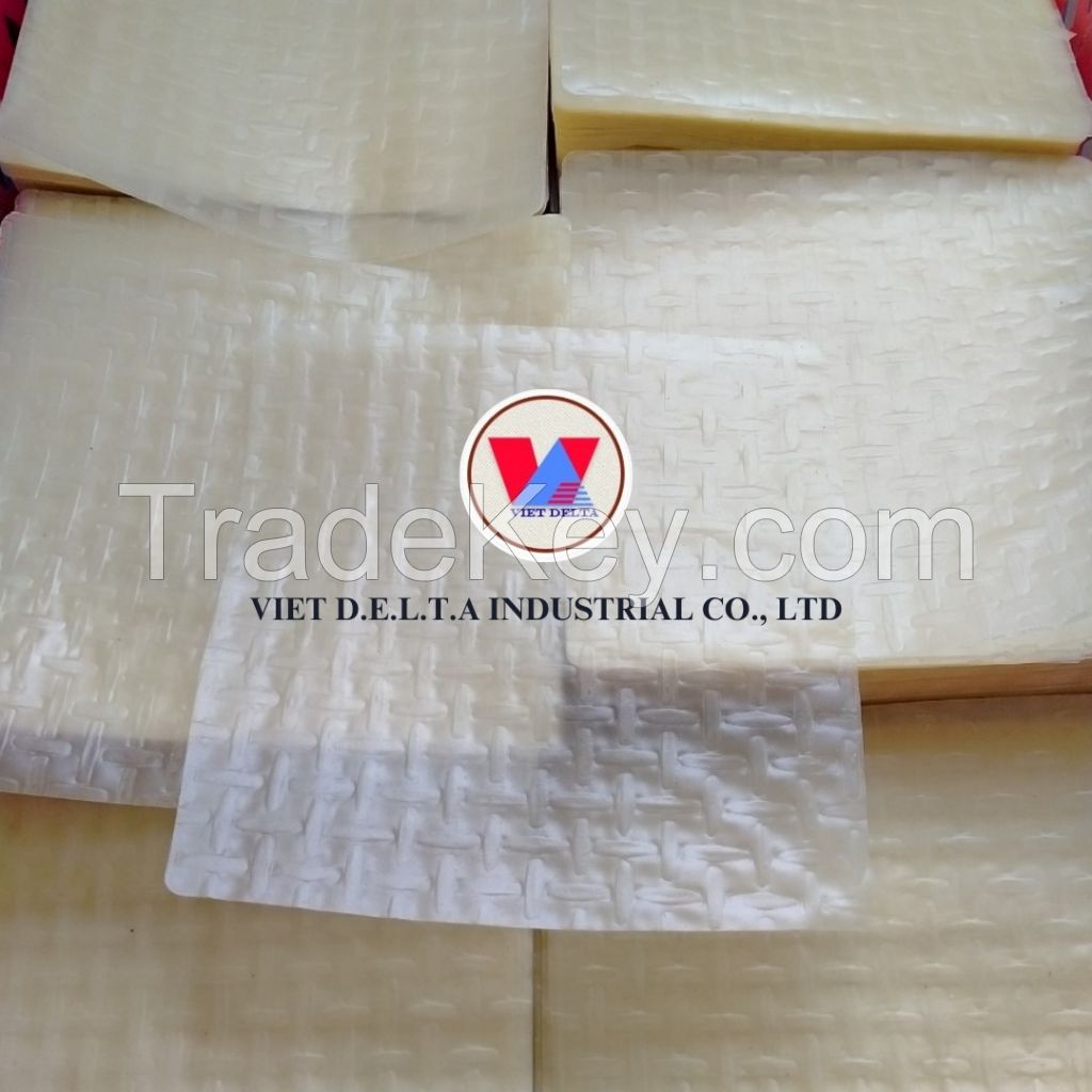 TROPICAL RAINBOW RICE PAPER / BEAUTIFUL COLORS & TEXTURE / BUDGET-FRIENDLY FOR ALL / MADE IN VIETNAM