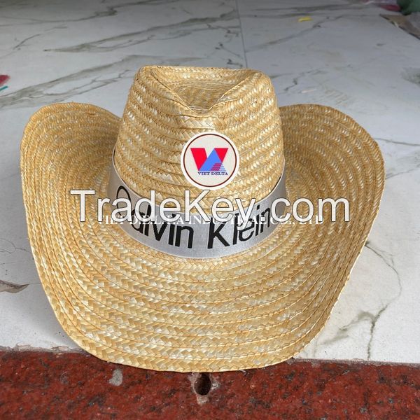 VIETNAMESE HANDMADE STRAW HAT FOR TRAVELING, BEACH, SPORTS AND FISHING