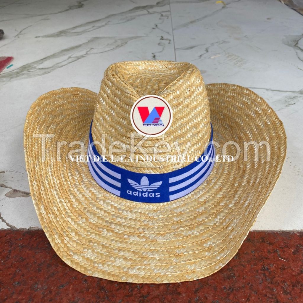 VIETNAMESE HANDMADE STRAW HAT FOR TRAVELING, BEACH, SPORTS AND FISHING