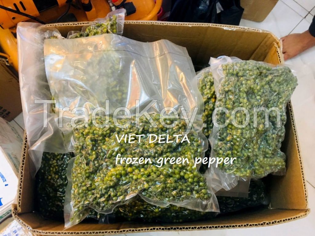 VIETNAM ORIGIN FROZEN GREEN PEPPER - ENHANCE YOUR DISHES WITH SPICY FRESHNESS - NATURAL FLAVOR IN EVERY BITE