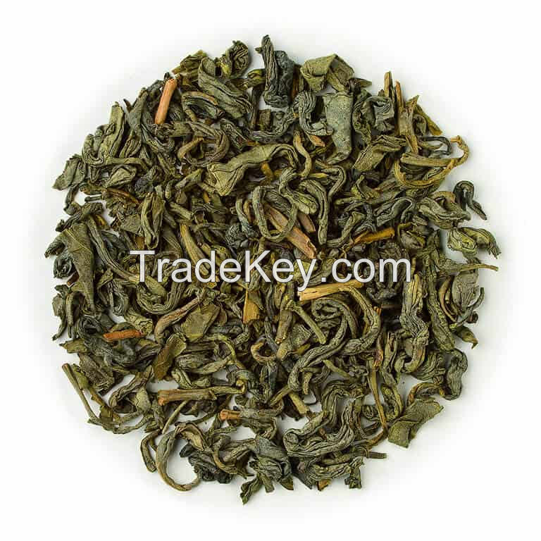 PREMIUM GREEN TEA LEAVES / FRESH AND AROMATIC / MADE IN VIETNAM