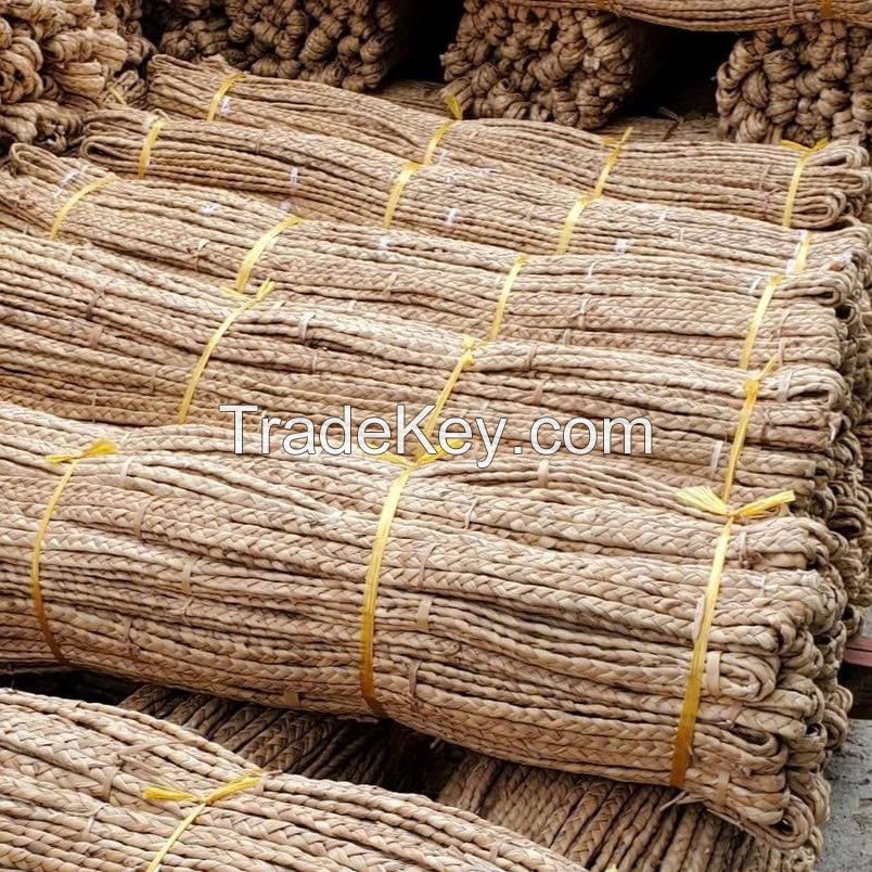 PREMIUM WATER HYACINTH BRAIDED ROPE / NATURAL AND DURABLE / MADE IN VIETNAM