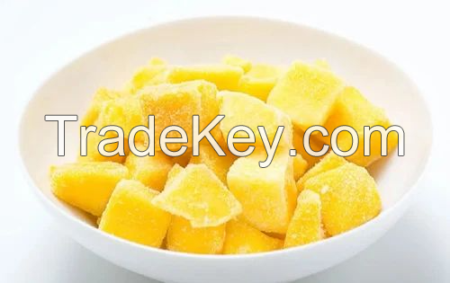 ORGANIC FROZEN MANGO CUBES FOR HEALTHY LIFESTYLES / FRESH & FLAVORFUL / BEST VALUE ONLINE / MADE IN VIETNAM