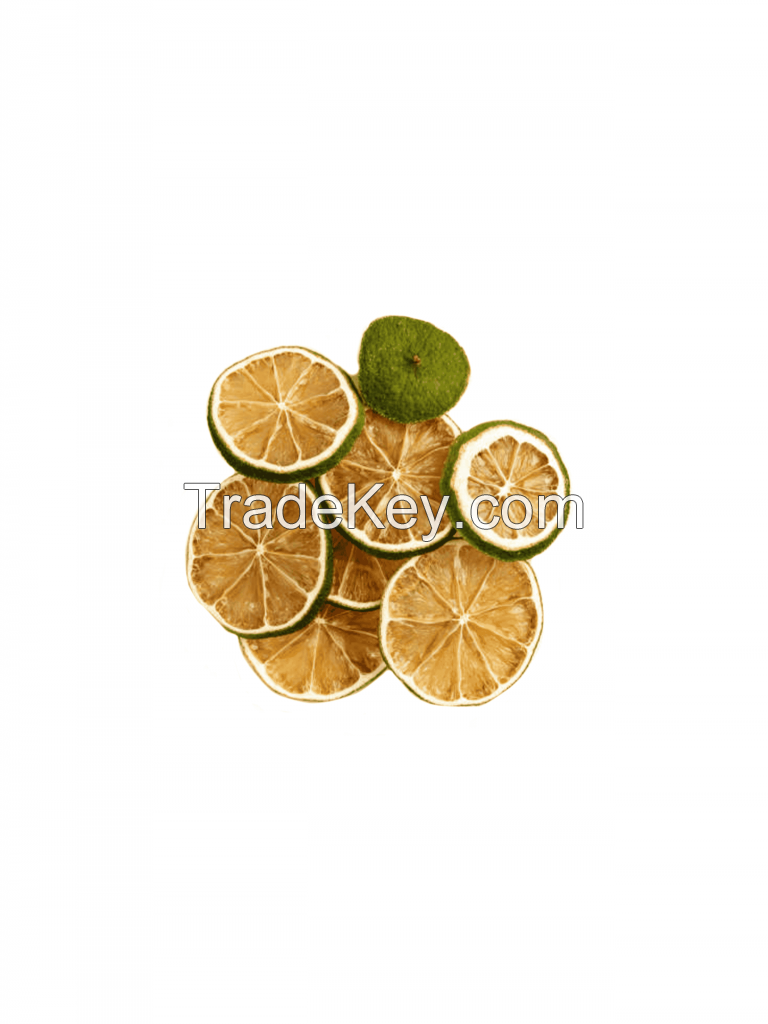 PREMIUM DRIED LIME/LEMON SLICES / ALL-NATURAL & AROMATIC FLAVOR / AFFORDABLE WHOLESALE PRICING / MADE IN VIETNAM