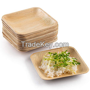 AUTHENTIC VIETNAMESE ARECA PALM PLATES / ECO-FRIENDLY DINING SOLUTION / MADE IN VIETNAM