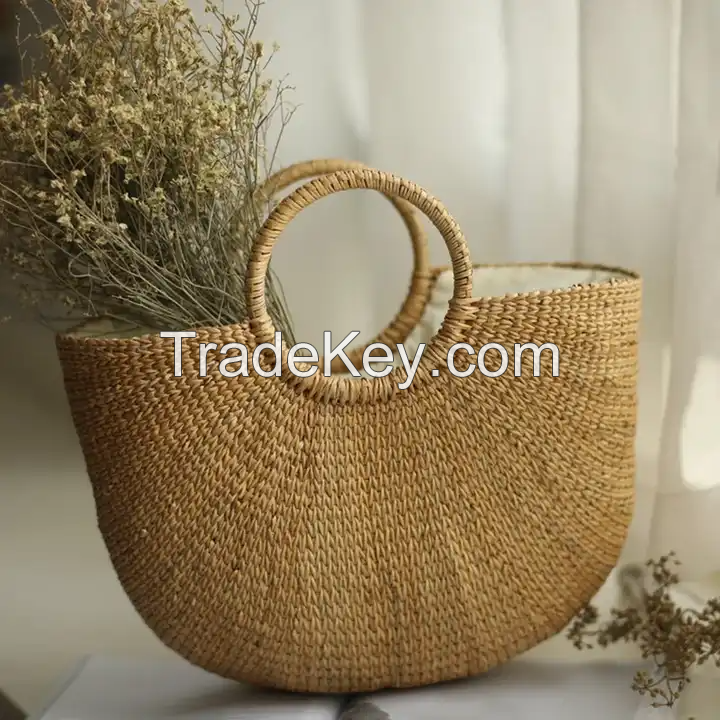 SEAGRASS BASKET BAG / NATURAL BEAUTY FOR EVERYDAY USE / MADE IN VIETNAM