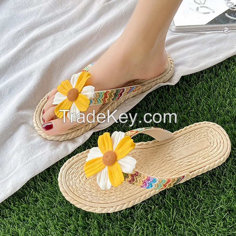 ARTISAN SEAGRASS SLIPPERS / ELEGANTLY HANDMADE FOR DAILY WEAR / MADE IN VIETNAM