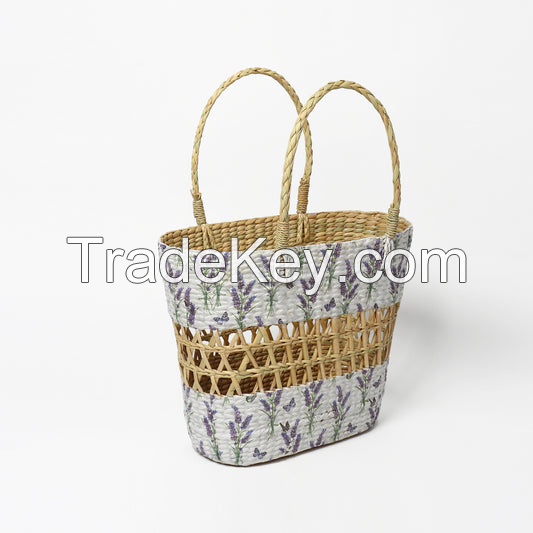 SEAGRASS BASKET BAG / NATURAL BEAUTY FOR EVERYDAY USE / MADE IN VIETNAM