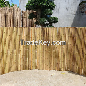 BAMBOO FENCING ROLL / NATURAL LOOK, EASY TO INSTALL / MADE IN VIETNAM