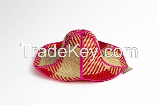 COLORFUL ARECA LEAF HAT / UNIQUE, NATURAL, AND STYLISH / MADE IN VIETNAM