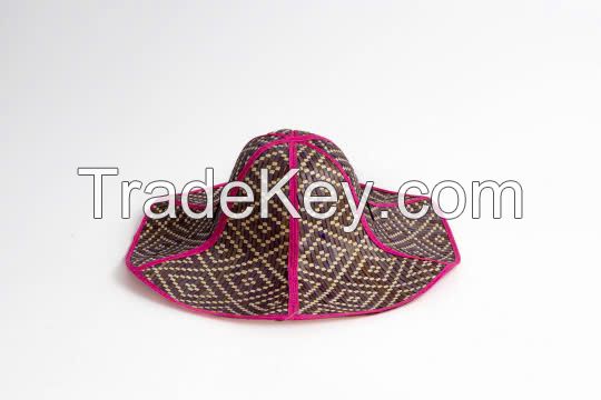 VIBRANT ARECA PALM HAT / HANDCRAFTED WITH COLORFUL STYLE / MADE IN VIETNAM