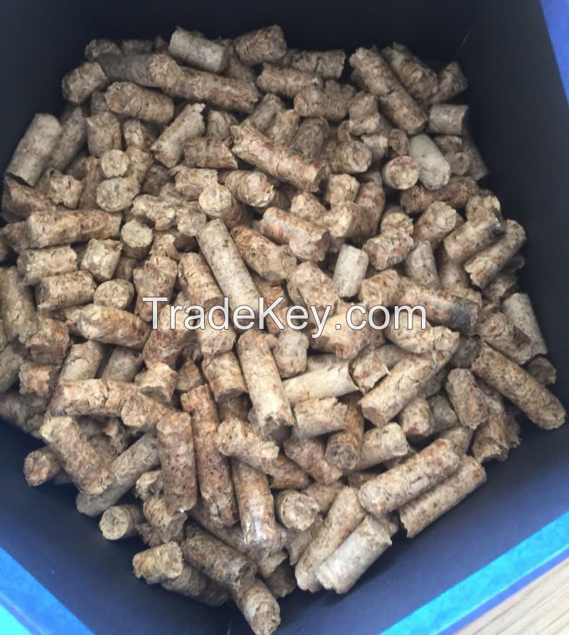 HIGH-DENSITY CORN COB PELLETS / NATURAL & LONG-LASTING / MADE IN VIETNAM