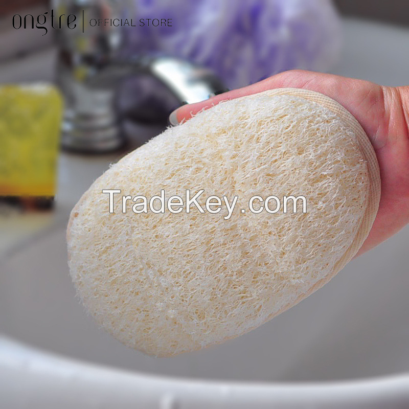 EXFOLIATING LOOFAH BATH SET / ORGANIC & BIODEGRADABLE MATERIAL / ECONOMICAL WHOLESALE OPTIONS / MADE IN VIETNAM 