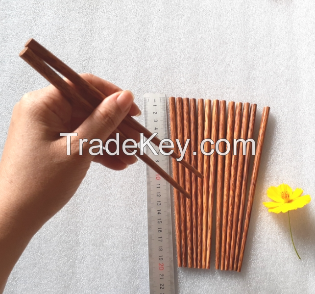 NATURAL COCONUT WOOD CHOPSTICKS / ECO-FRIENDLY &amp; REUSABLE / MADE IN VIETNAM