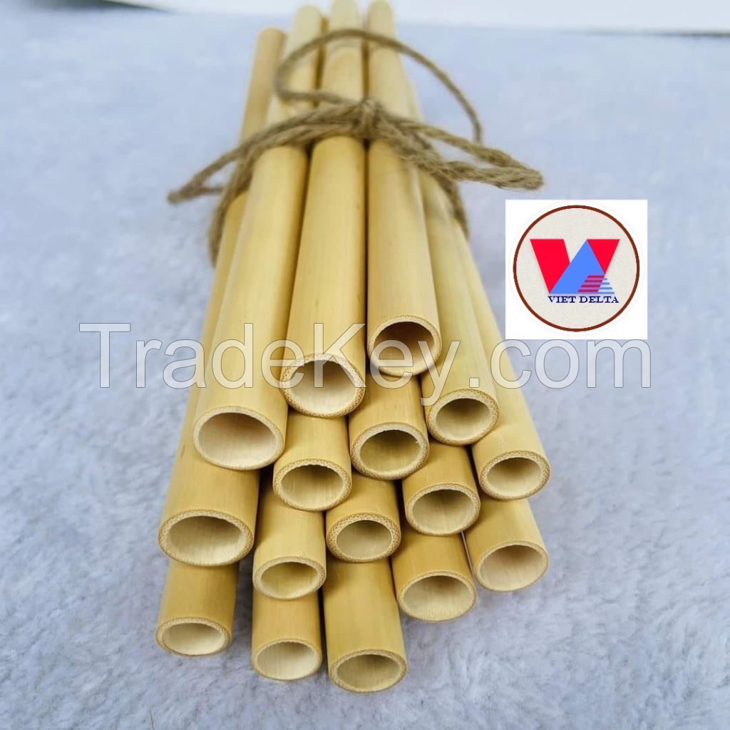 HANDCRAFTED BAMBOO STRAWS / HIGH-QUALITY & MULTI-USE / AFFORDABLE BULK PRICES AVAILABLE / MADE IN VIETNAM 