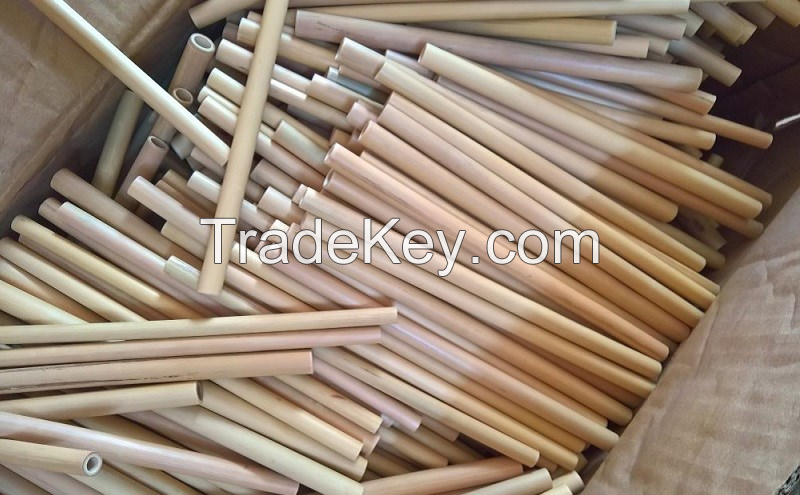 BIODEGRADABLE BAMBOO STRAWS / HANDMADE & HIGHLY DURABLE / BEST VALUE BULK DEALS / MADE IN VIETNAM