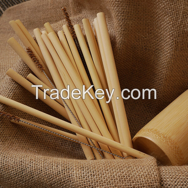 BIODEGRADABLE BAMBOO STRAWS / HANDMADE & HIGHLY DURABLE / BEST VALUE BULK DEALS / MADE IN VIETNAM