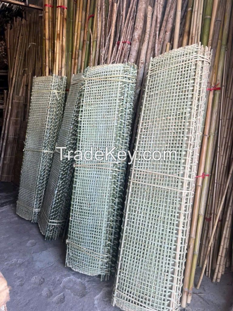 HANDWOVEN BAMBOO SHEET / VERSATILE FOR DECOR AND DESIGN / MADE IN VIETNAM