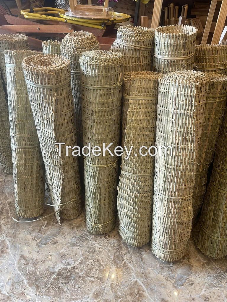 HANDWOVEN BAMBOO SHEET / VERSATILE FOR DECOR AND DESIGN / MADE IN VIETNAM