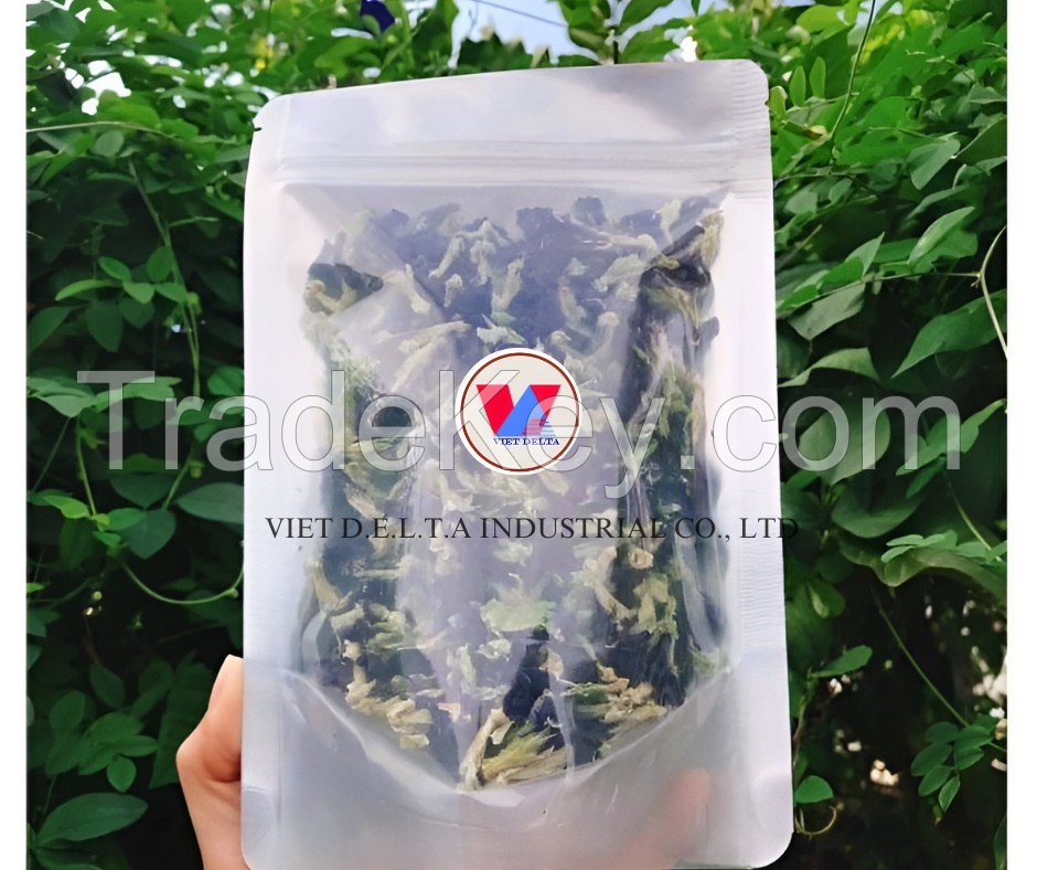 BLUE HERBAL DRIED BUTTERFLY PEA FLOWER / PREMIUM ORGANIC TEA & COLORFUL / BEST BULK WHOLESALE OFFERS / MADE IN VIETNAM 