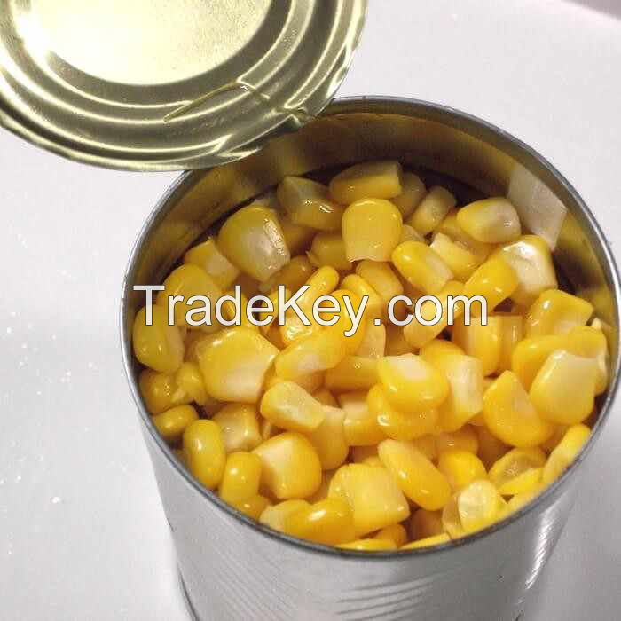 WHOLE KERNEL CANNED CORN / HARVESTED & PRESERVED / MADE IN VIETNAM