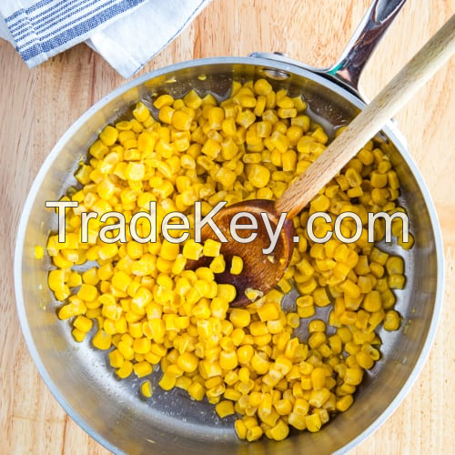 WHOLE KERNEL CANNED CORN / HARVESTED & PRESERVED / MADE IN VIETNAM