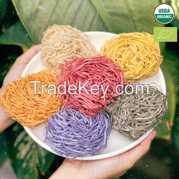 FRESH COLORED RICE NOODLES / NATURAL HUES & HANDCRAFTED QUALITY / WHOLESALE SUPPLY DEALS / MADE IN VIETNAM