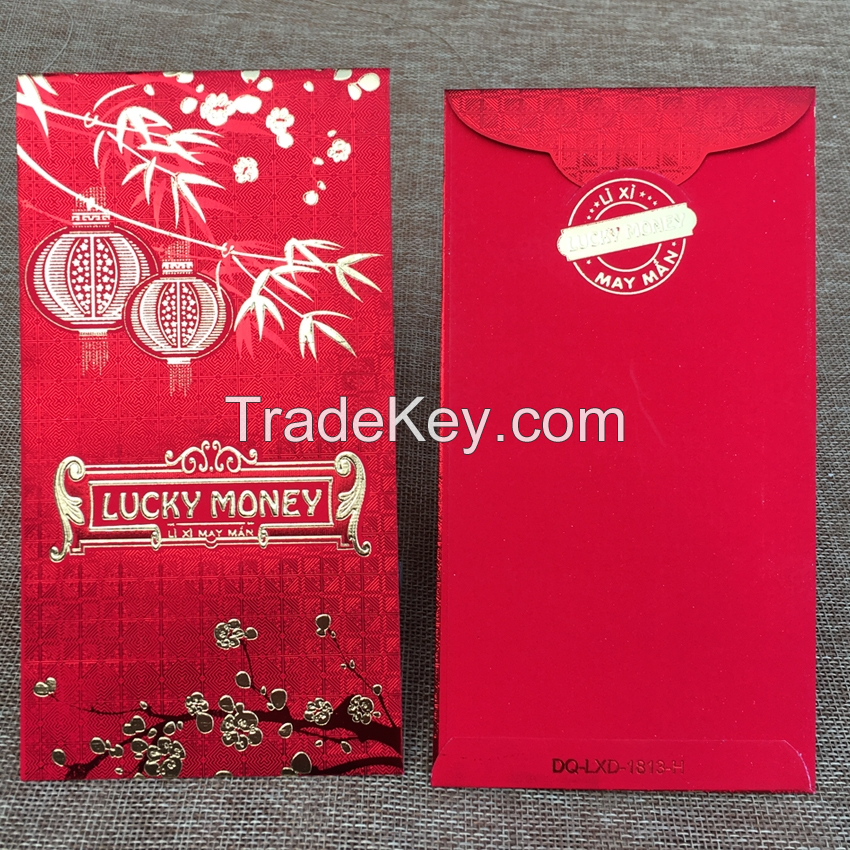 CLASSIC LUCKY MONEY ENVELOPES / ELEGANT FONTS & STURDY PAPER / BEST VALUE WHOLESALE OFFERS / MADE IN VIETNAM