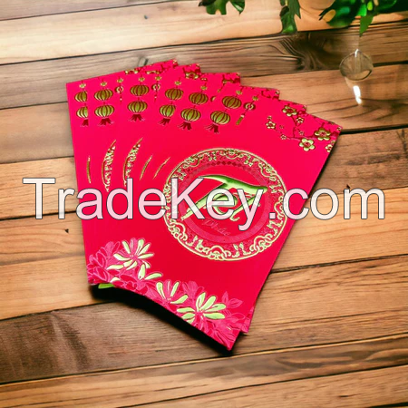 PERSONALIZED LUCKY MONEY ENVELOPES / CUSTOM PRINT & PREMIUM MATERIALS / FACTORY-DIRECT SUPPLY PRICES / MADE IN VIETNAM