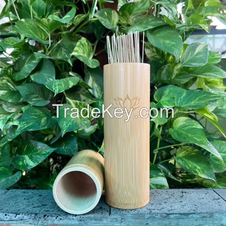 BAMBOO INCENSE HOLDER BOX / NATURAL ELEGANCE FOR YOUR HOME / MADE IN VIETNAM