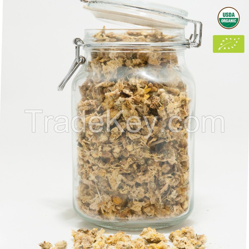 DRIED CHRYSANTHEMUM FLOWER TEA / CALMING HERBAL INFUSION / PURE AND ORGANIC